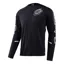Troy Lee Designs Sprint Ultra Long Sleeve Mono Jersey in Black